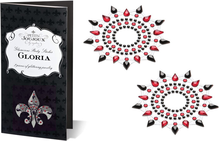 Petits Joujoux Gloria - Breast Jewelry - Black & red