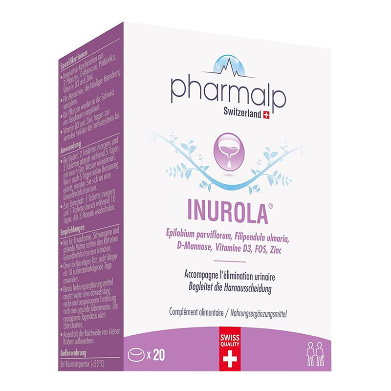 Pharmalp Inurola | Unterstützt die Harnelimination | 20 Kapseln Pharmalp Inurola | Unterstützt die Harnelimination | 20 Kapseln