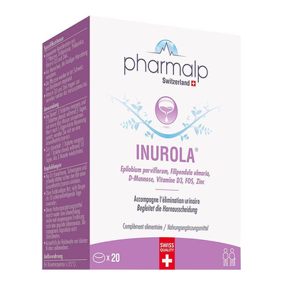 Pharmalp Inurola | Accompagne l'élimination urinaire | 20 capsules