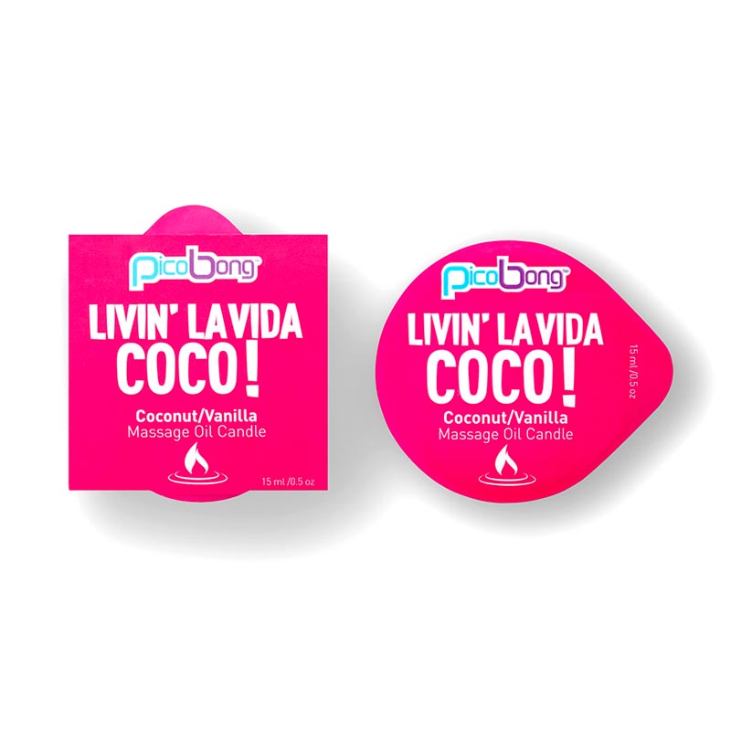 PicoBong Livin' La Vida Coco | Bougie de massage PicoBong Livin' La Vida Coco | Bougie de massage