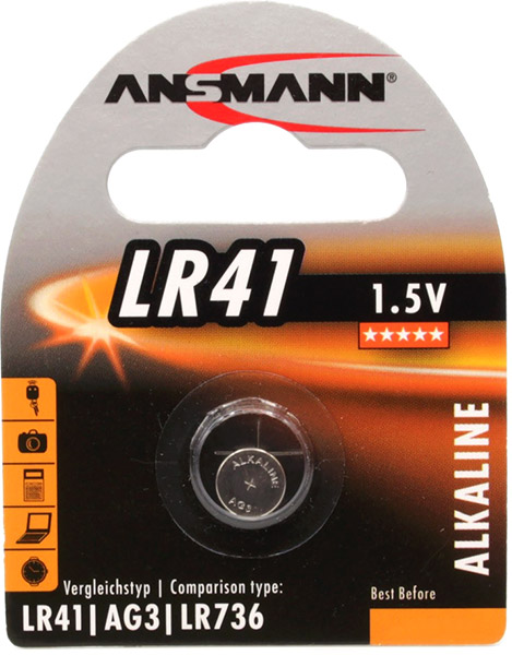 Pila LR41 - AG3 (1 pezzo)