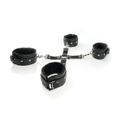 Fetish Fantasy Cumfy Hogtie - Attaches pour poignets et chevilles