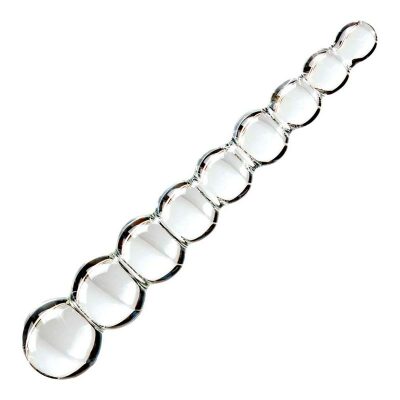 Pipedream Icicles No 2 | Glasdildo aus stimulierenden Perlen