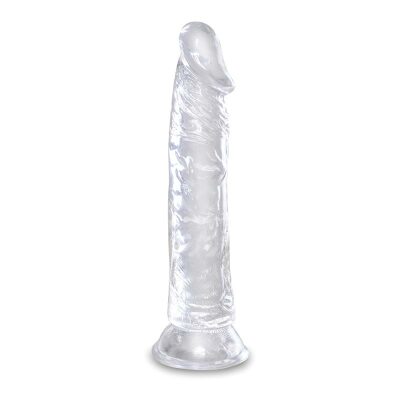 King Cock Clear | Transparenter realistischer Dildo | 20 cm