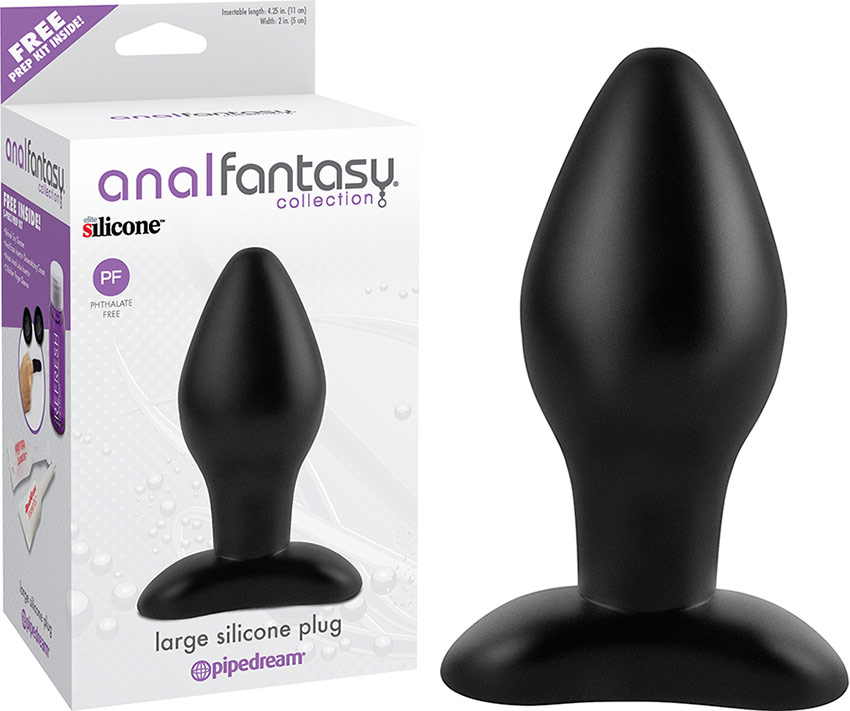 Anal Fantasy Silicone Plug - Large