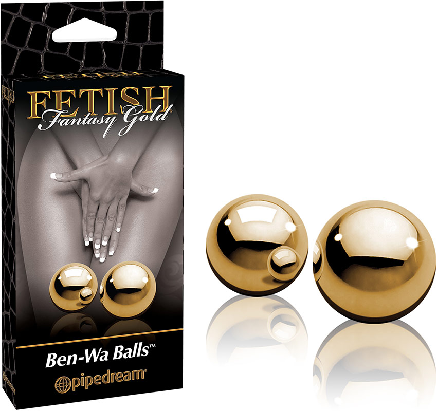 Fetish Fantasy Gold Edition Ben Wa Balls - Gold