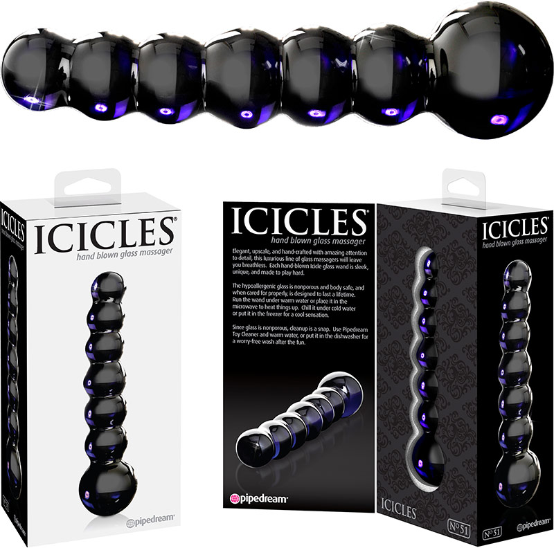 Icicles No. 51 Glass dildo