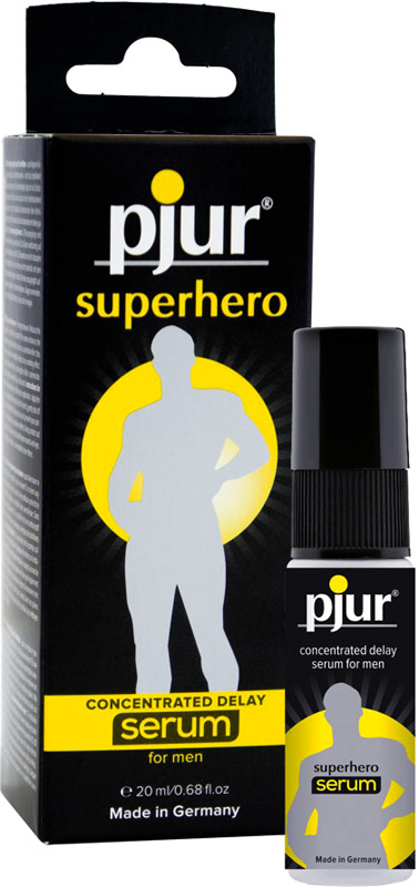 pjur Superhero Verzögerungs-Serum (für Ihn) - 20 ml