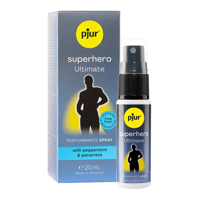 pjur Superhero Ultimate | Verzögerungsspray für Männer | 20 ml