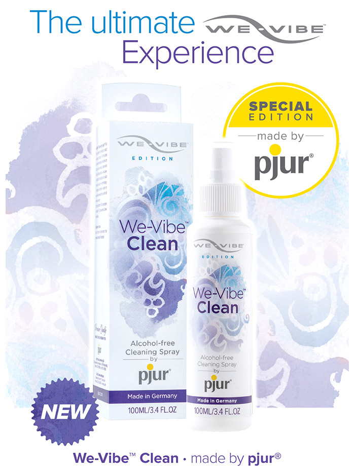 We-Vibe Clean Sextoy Cleaning Spray by pjur