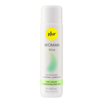 pjur Woman Aloe | Gleitgel auf Wasserbasis mit Aloe vera | 100 ml