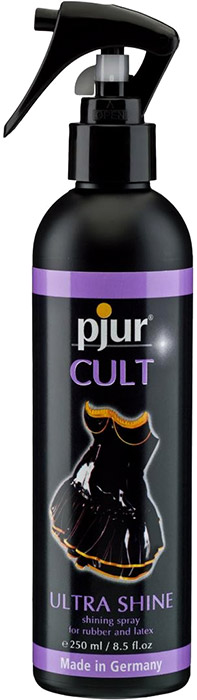 Pjur Cult Ultra Shine - Lucidante per latex - 250 ml