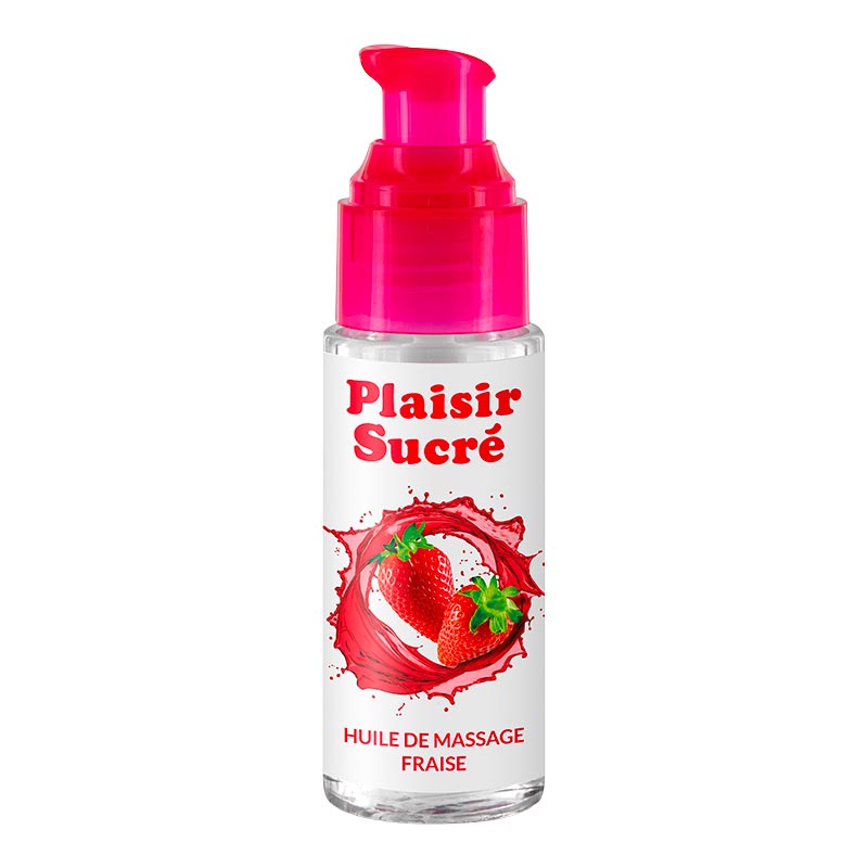 Plaisir Sucré | Köstliches, küssbares Massageöl | Erdbeere Plaisir Sucré | Köstliches, küssbares Massageöl | Erdbeere
