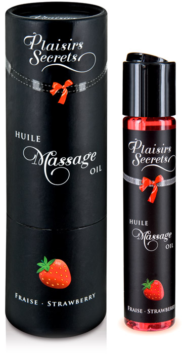 Plaisirs Secrets Edible massage oil - Strawberry