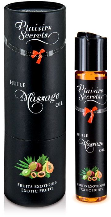 Plaisirs Secrets Edible massage oil - Exotic fruits
