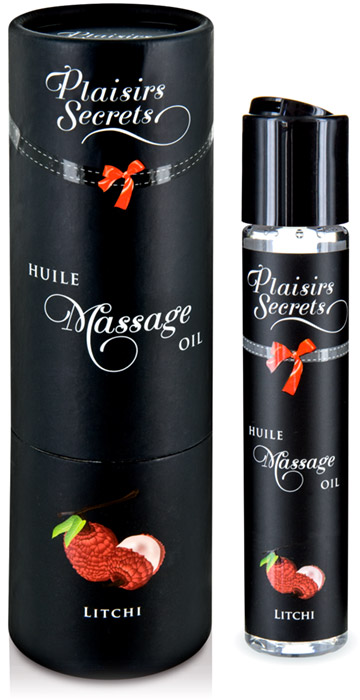 Plaisirs Secrets Edible massage oil - Lychee