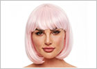 Parrucca Pleasure Wigs Cici - Rosa pastello & fosforescente