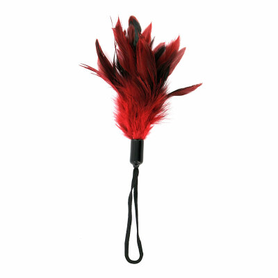 Sportsheets Pleasure Feather Body Tickler - Rot