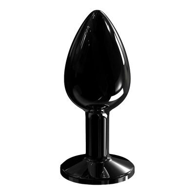 Dorcel Diamond | Plug anal en aluminium noir | Petit