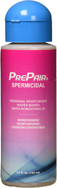 Lubrifiant spermicide PrePair - 134 ml (à base d'eau)