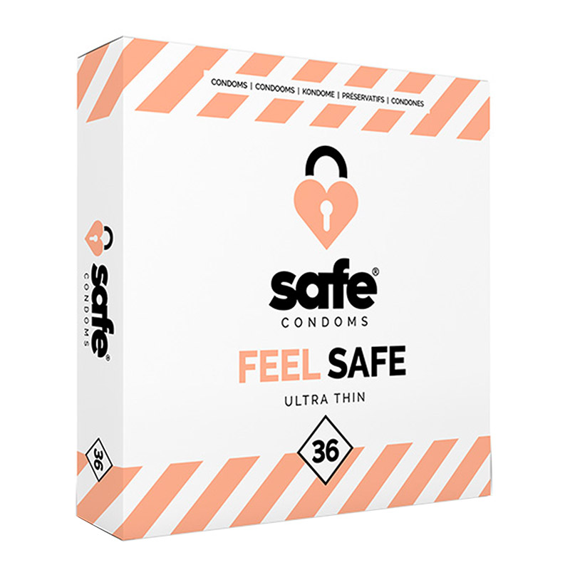 Safe Feel Safe Ultra Thin - Préservatif ultra-fin (36 Préservatifs)