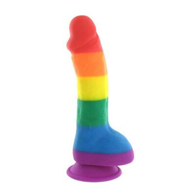 Pride Dildo avec testicules