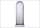 Analplug aus Glas Prisms Pillar - Transparent
