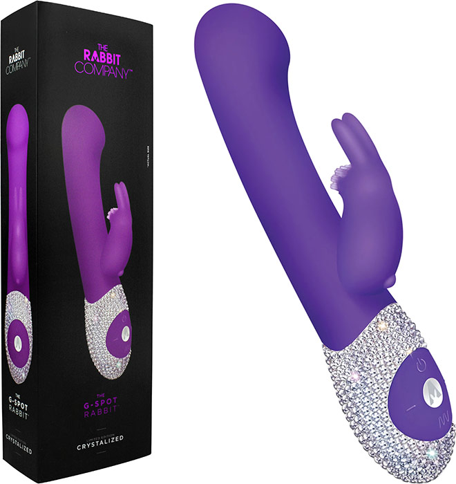 Vibromasseur The G-Spot Rabbit - Crystalized Limited Edition