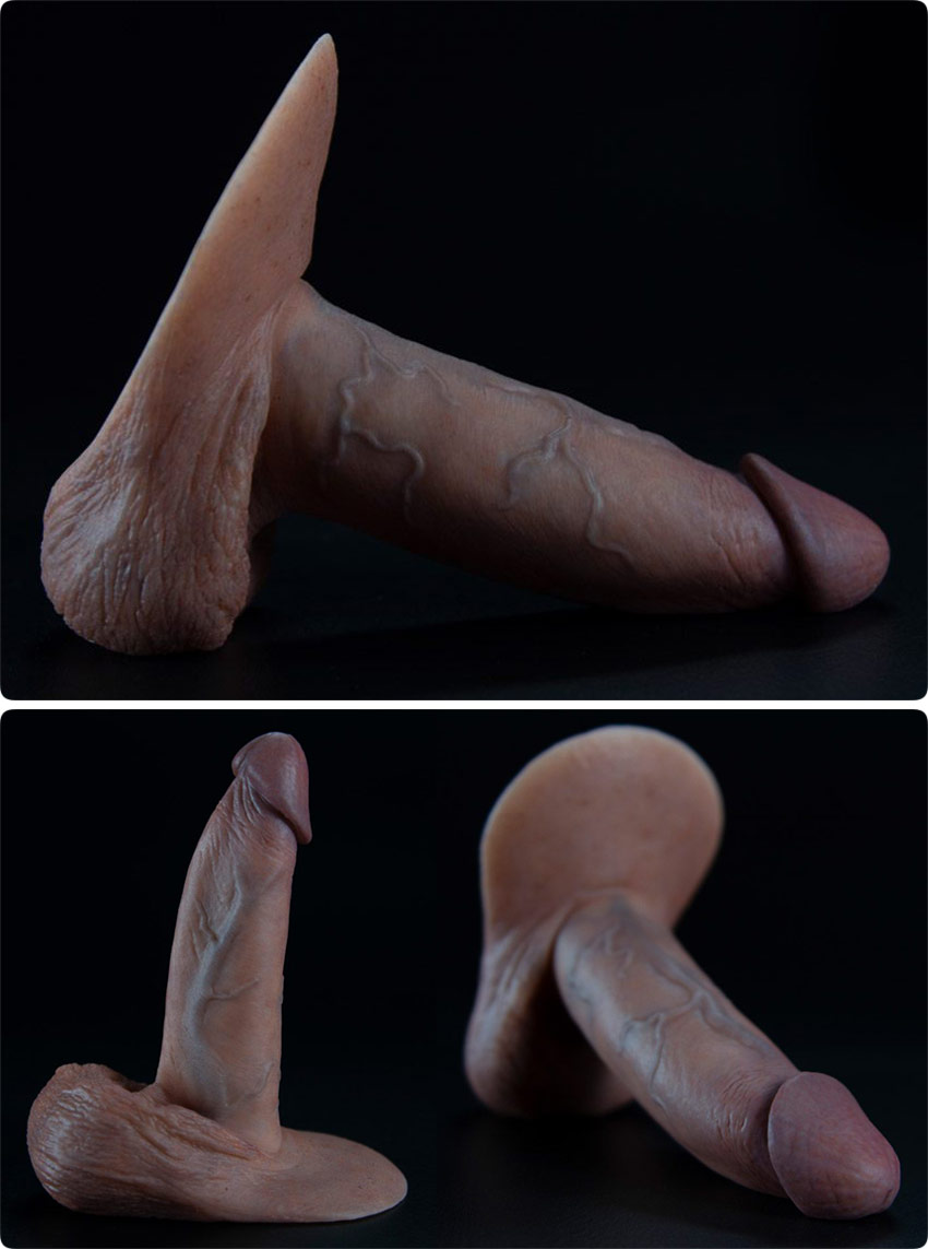 RealCock 2 Rockwell ultra-realistic dildo in silicone - 15 cm