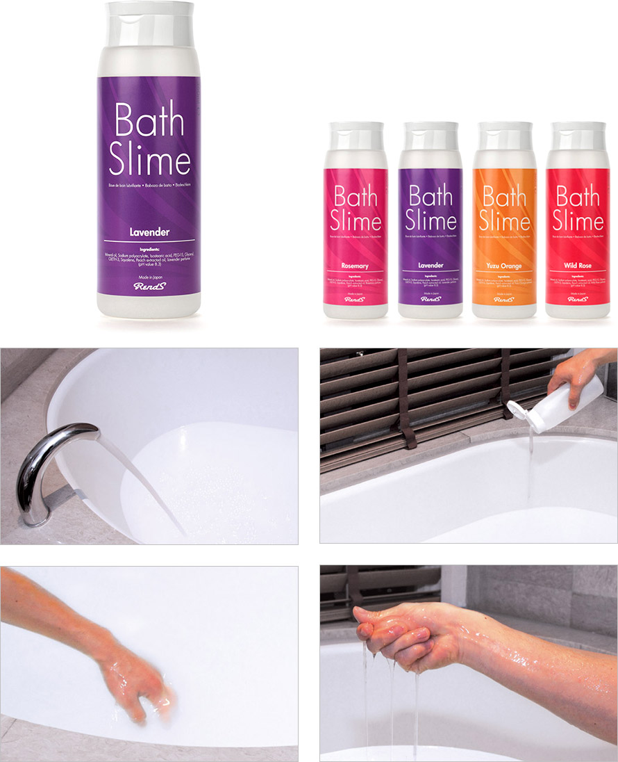 RendS Bath Slime - Gleitmittel für die Badewanne - Lavendel