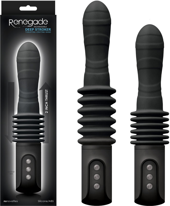 Sex machine portable Renegade Deep Stroker