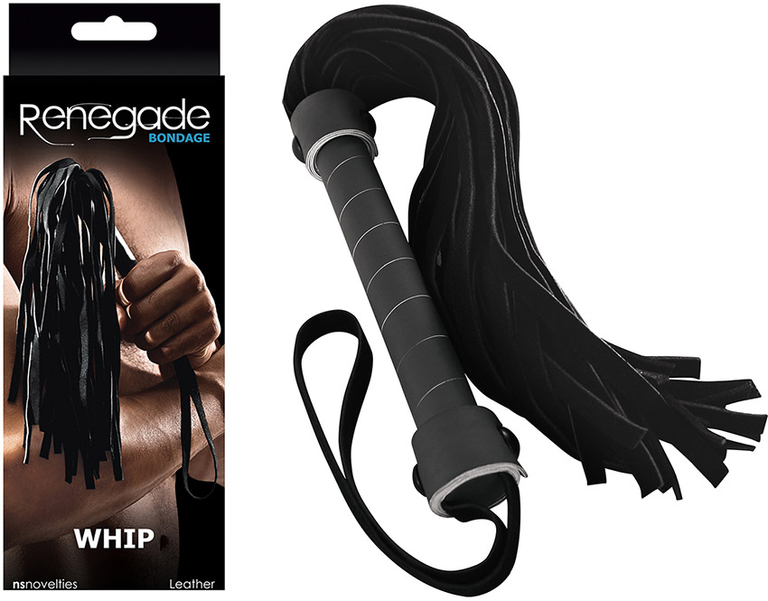 Renegade Bondage whip with straps