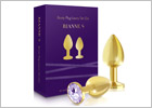 Rianne S Booty Plug Luxus Set - Gold (2 Analplugs)