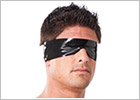 Rimba Latex Blindfold / Eyemask - Black