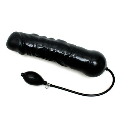 Rimba Bondage Play 8117 | Godemichet gonflable XXL | Noir