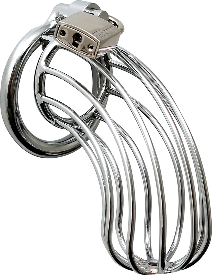 Rimba chastity cage in metal