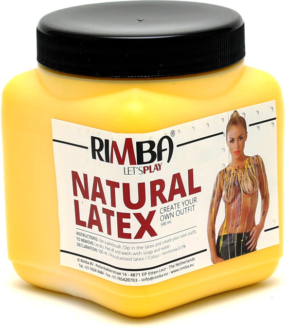 Natural Liquid latex - 450 ml (Yellow)