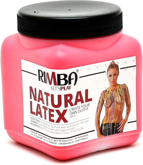 Latex liquide naturel - 450 ml (Rouge)