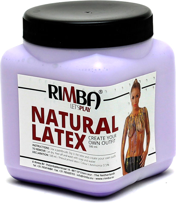 Natural Liquid latex - 450 ml (Purple)