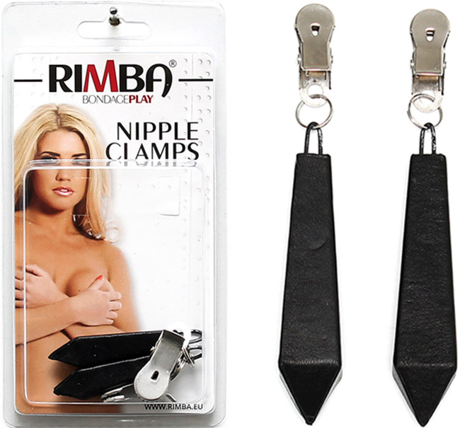 Rimba nipple clamps with weights