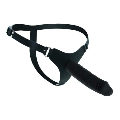 Rimba Strap-On 9141 | Verstellbarer Umschnallharness aus Silikon mit Dildo Rimba Strap-On 9141 | Verstellbarer Umschnallharness aus Silikon mit Dildo