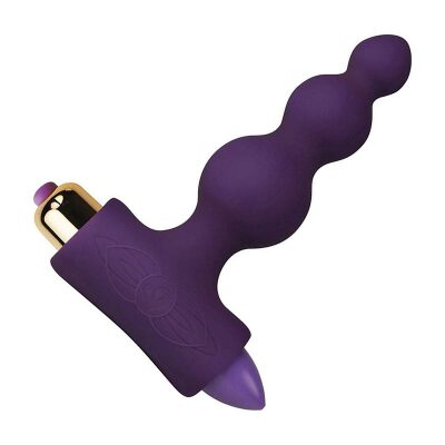 Plug anal vibrant Rocks-Off Bubbles - Livraison gratuite