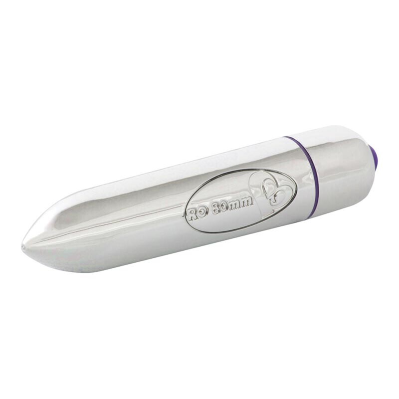Rocks-Off RO-80mm Vibrator - Silber