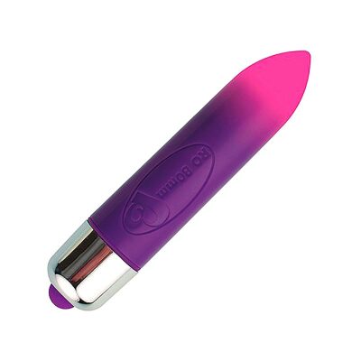Rocks-Off RO-80mm | Vibromasseur de type bullet | Couleur changeante