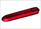 Rocks-Off RO-90mm vibrator - Truly Yours Scarlet Velvet
