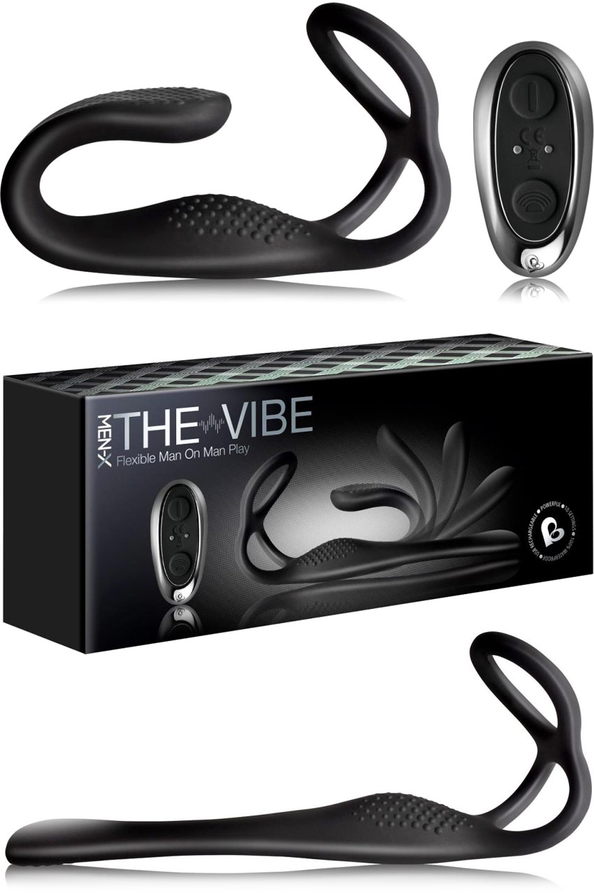 Rocks-Off The-Vibe - Prostate vibrator with penis ring