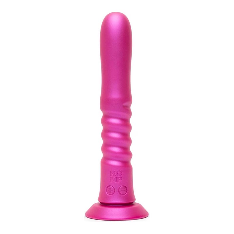 Romp Jiggle | Stoßvibrator mit Saugnapf | Fuchsia Romp Jiggle | Stoßvibrator mit Saugnapf | Fuchsia