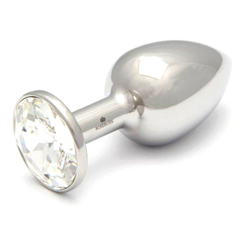 Rosebuds Kristall Analplug - Klar (M)