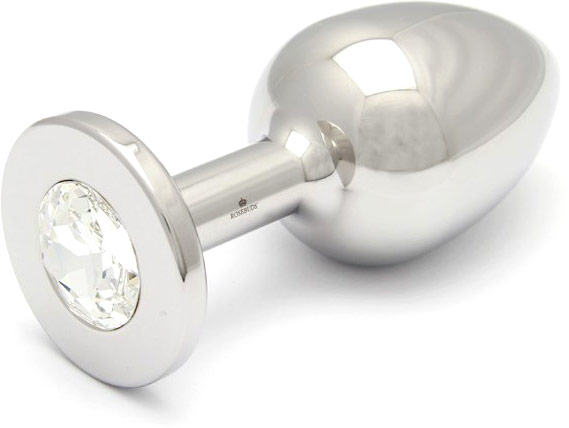 Plug anale Rosebuds Cristal - Trasparente (XXL)