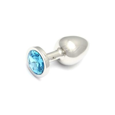 Plug anal Rosebuds Cristal - Aqua
